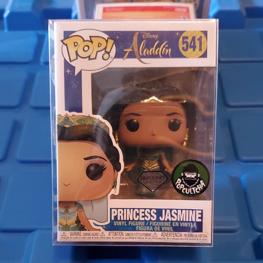 Disney Aladdin Princess Jasmine #541 Diamond Collection Funko Pop Popcultcha